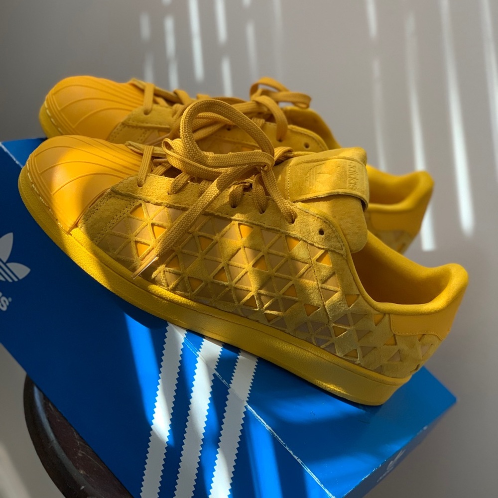 Yellow Adidas